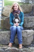 Denise Beckmann mit Motte