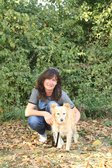 Karin Hilbert mit Loya