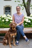 Sabrina Diron mit Buddy