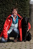 Petra Naphausen mit Barney