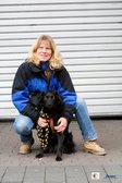 Dunja Drückes mit Tessa