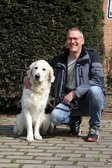 Alfred Schien mit Kalle