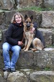Yvette Fischer mit Inka