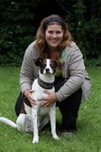 Melanie Porkert mit Lucy