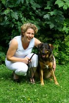 Andrea Kirchner mit Bessy