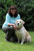 Petra Warsitzki mit Gypsi