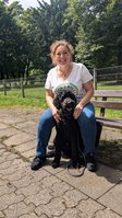 Sylwia mit Kenzo