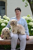 Britta Rudolph mit Nayeli und Scully