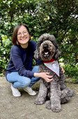 Claudia mit Watson