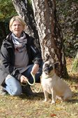 Bärbel Eltze mit Holly