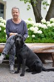 Gaby Hintz mit Samson