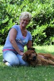 Beate Steinringer mit Atze