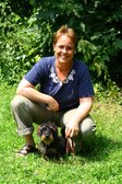 Andrea Willerscheidt mit Carlo