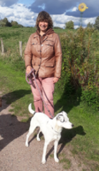 Anja mit Lila