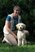 Anna Gärtner mit Merlin