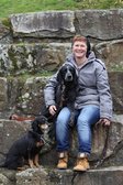 Dorothee Ludemann mit Listro und Ellie