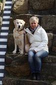 Ilona Thelen mit Sam