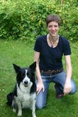 Anna Miebach-Berkes mit Linus