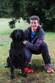 Judith Haus mit Joshie