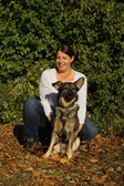 Myriam Börner mit Wanja