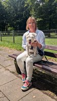 Klaudia mit Vicky