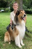 Sabine mit Elvis