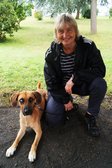 Antje Richter mit Oskar