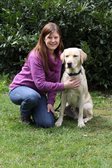 Stephanie Gungowski mit Balou